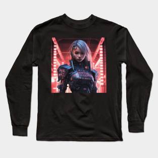 Cyberpunk Warrior Long Sleeve T-Shirt